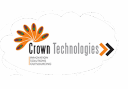 crowntech logo white background
